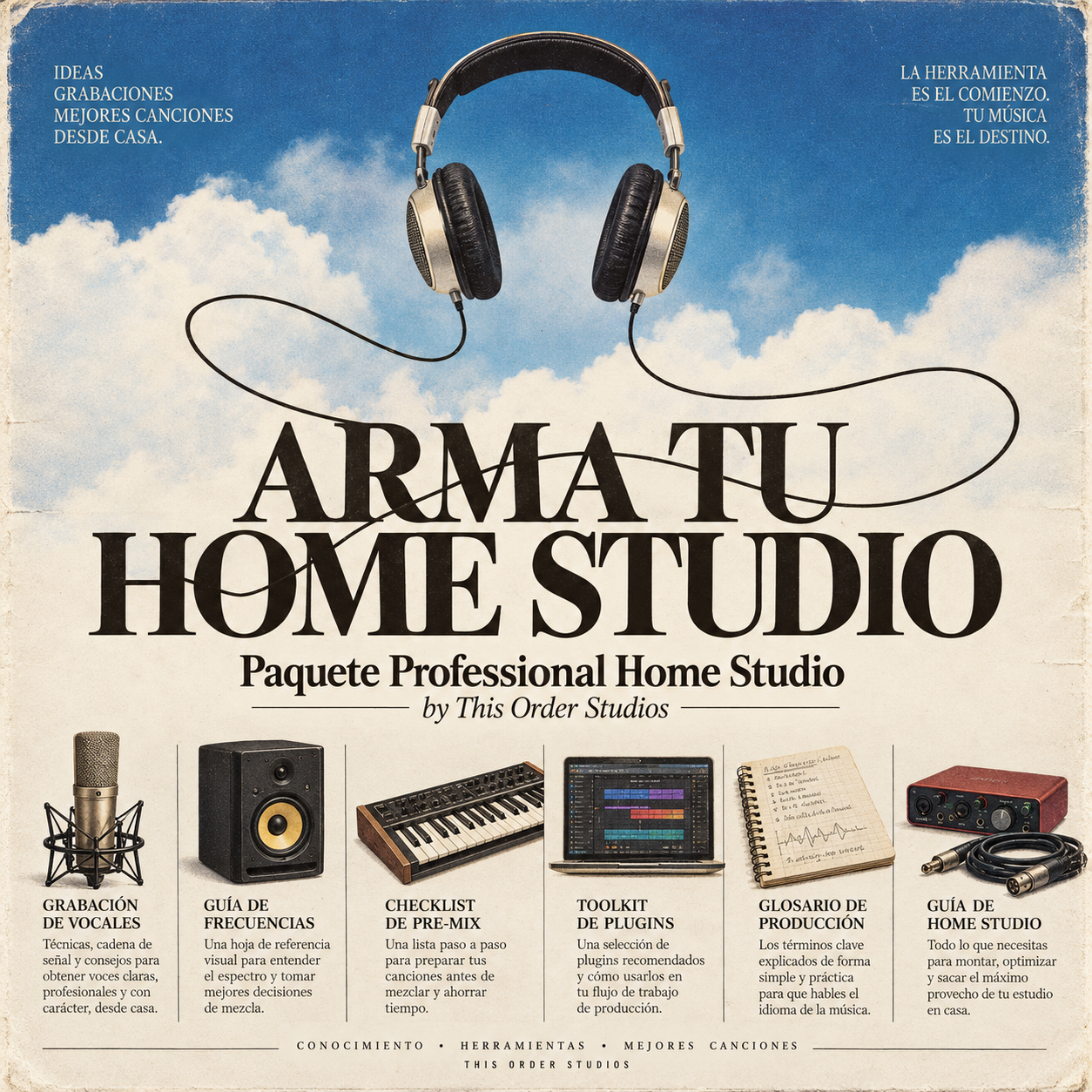 Paquete "Professional Home Studio"